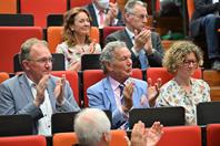 On 14 May 2022, Hochschule Düsseldorf – University of Applied Sciences (HSD) could finally celebrate its 50th anniversary – and the response exceeded everything all organisers had hoped for: Several thousand people came to celebrate during the day and well into the night, creating a unique atmosphere on campus and enjoying wonderful weather.